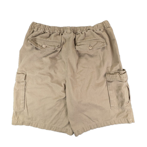 Boulder Creek Trading Company XL Big Cargo Shorts Men's Drawstring 100% Cotton - Picture 2 of 9